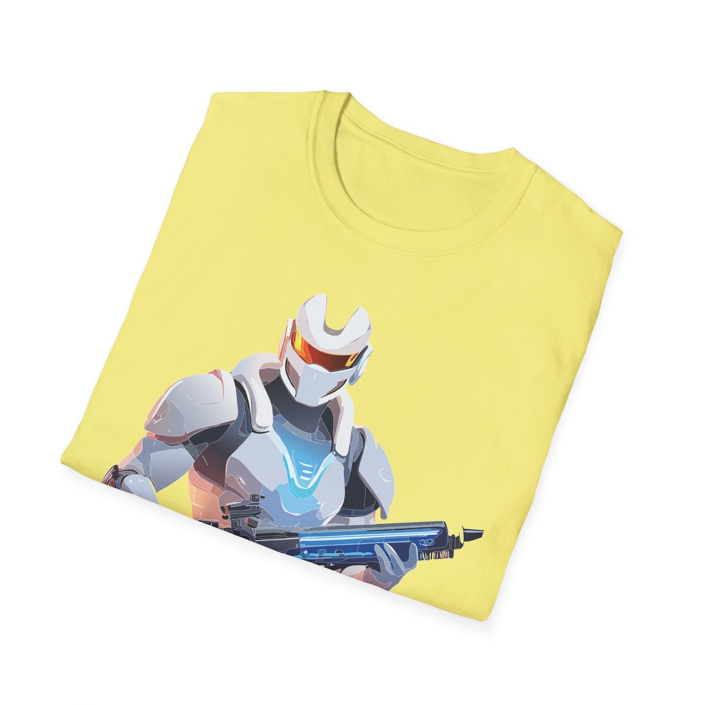 Robocop T Shirt Unisex Gildan Softstyle 64000 100 Percent Ring Spun Cotton Tee With Artwork