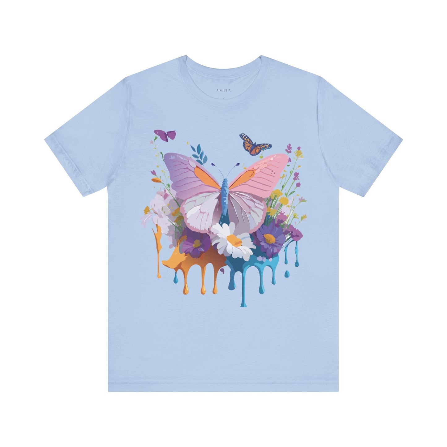 Adelpha Butterfly Graphic Tee Unisex Short Sleeve Shirt Premium Artwork