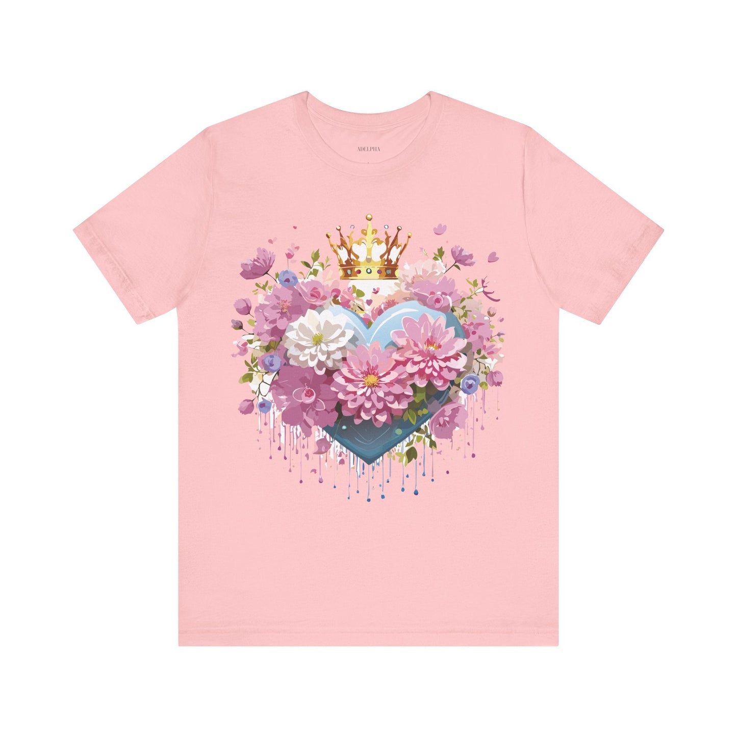 Valentine Shirts Unisex Graphic T Shirt From Adelpha Vintage Inspired Artwork Short Sleeve Tee