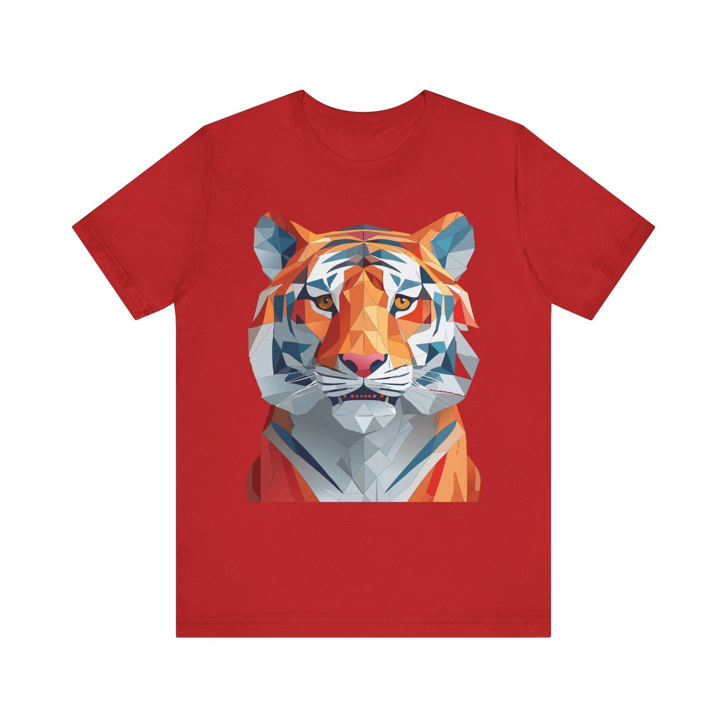 Unisex Animal Shirt With Art Design And Wildlife Theme Short Sleeve Tee For Everyday Wear
