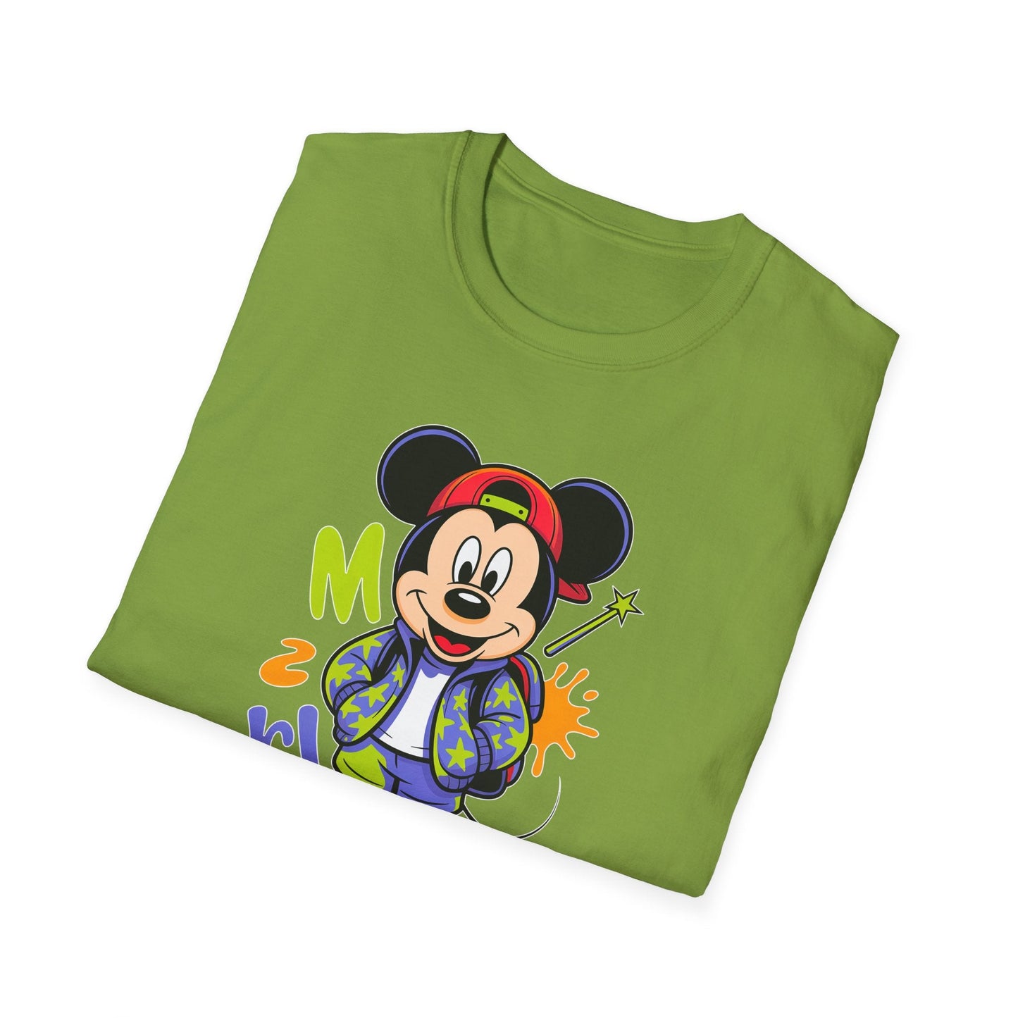 Cartoon T Shirt With Animation Design Unisex Gildan Softstyle 64000 Tee For Funny Animals