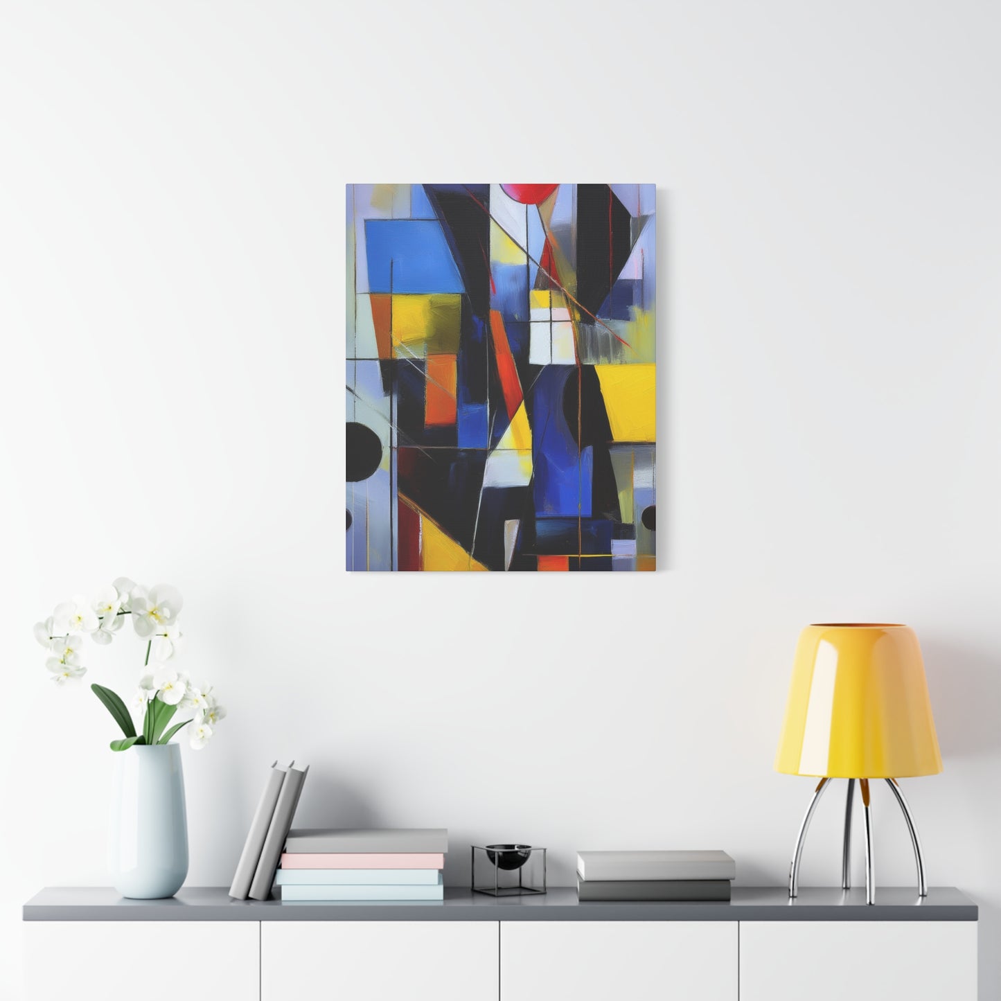 Abstract Colors Painting Print Canvas 20x24,20x30,24x30, 24x32,24x36,30x40, 32x48,36x48,40x60 Pine-Wood Inner Frame ABS-34