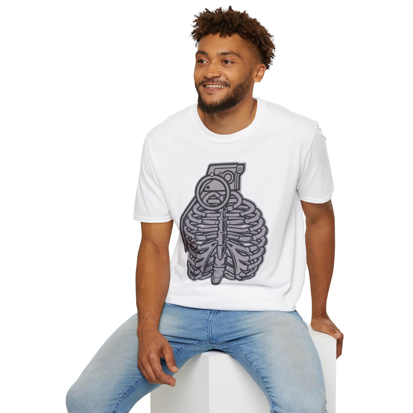 Cartoon T Shirt Animation T Shirt Funny Tee Shirt Unisex Gildan Softstyle 64000 Cotton