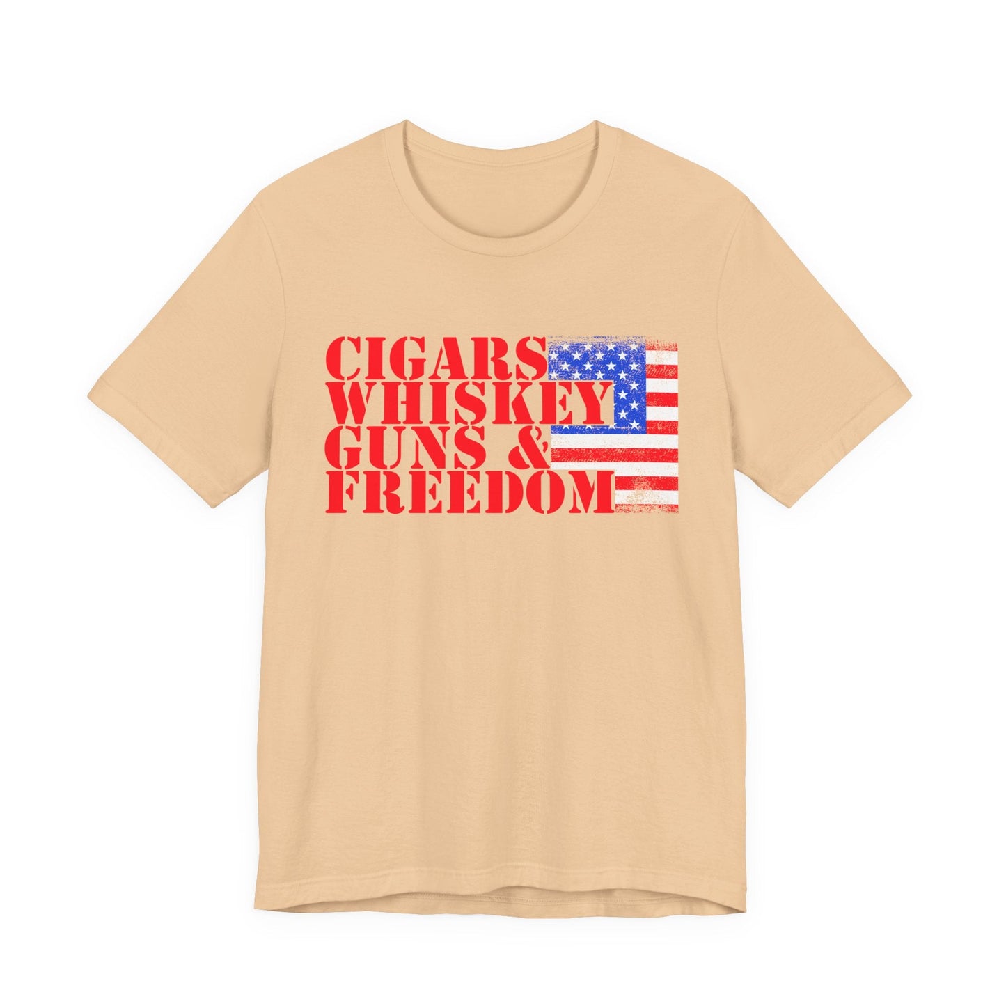 American Flag Graphic Unisex Cotton T-Shirt a2