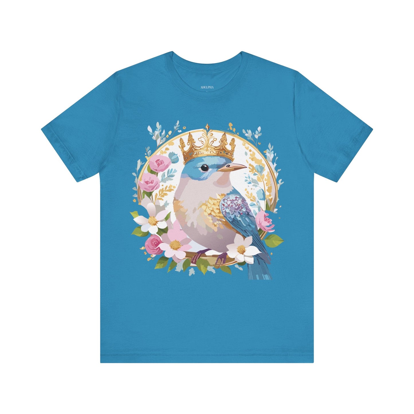 Adelpha Medallion Graphic Tee Unisex Jersey Short Sleeve Vintage Inspired Artwork