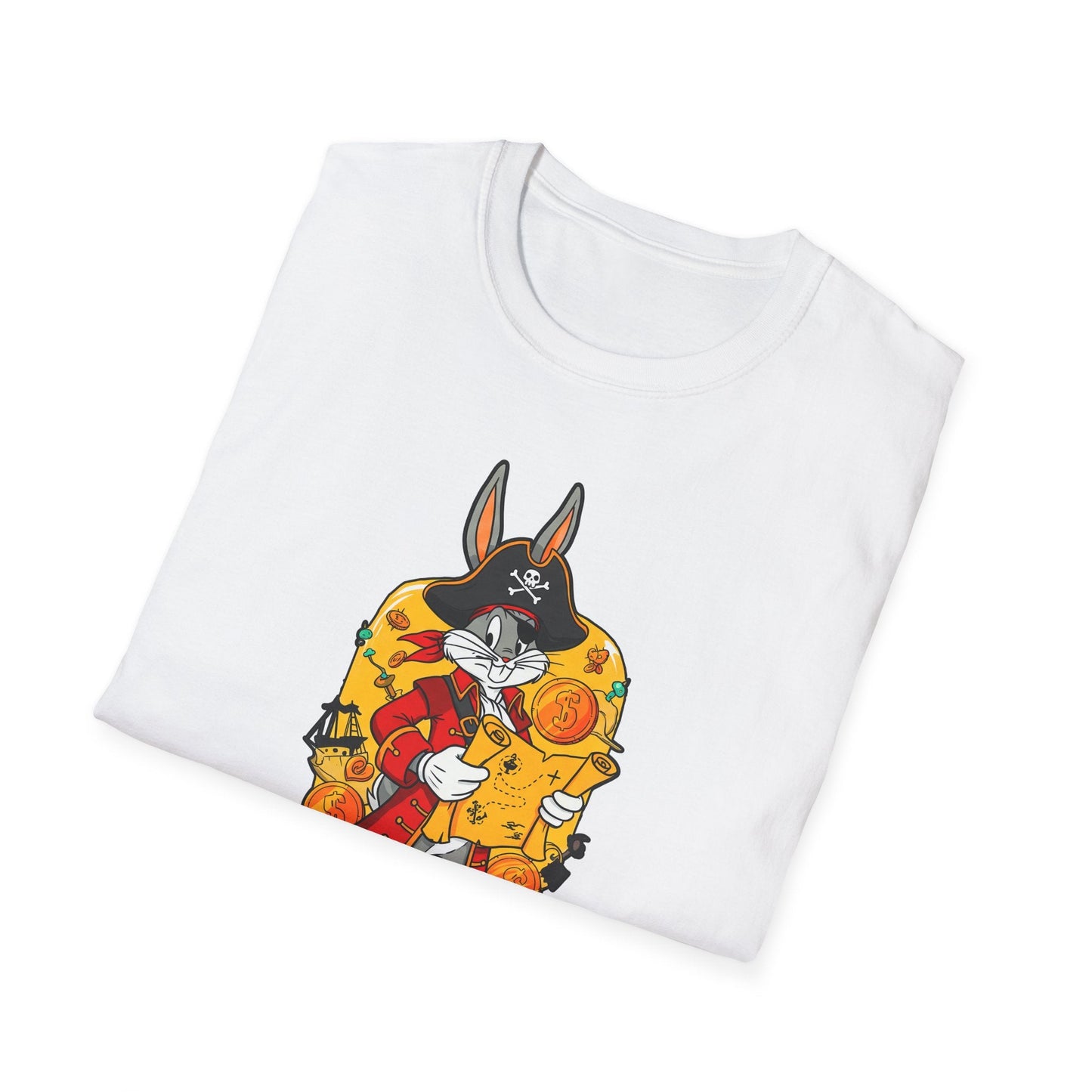 Bugs Bunny Shirt Unisex T Shirt Cartoon Design Animation Tee Gildan Softstyle 64000