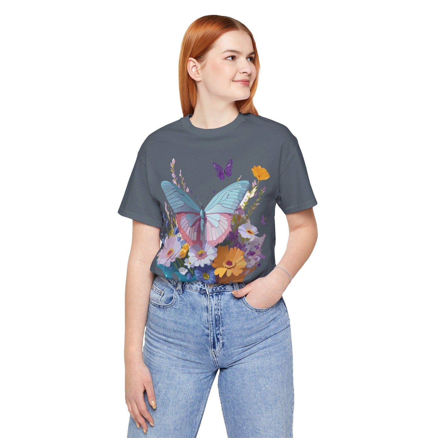 Adelpha Butterfly Graphic Tee Unisex Short Sleeve Vintage Inspired Shirt