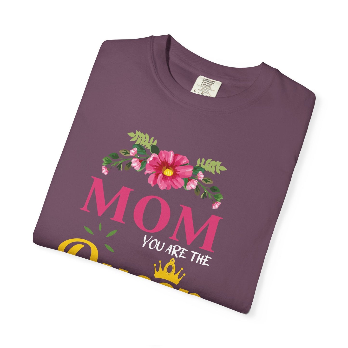 Mom T-shirt Mother's Day Mama Tee Unisex Comfort Colors Garment-Dyed Cotton h13