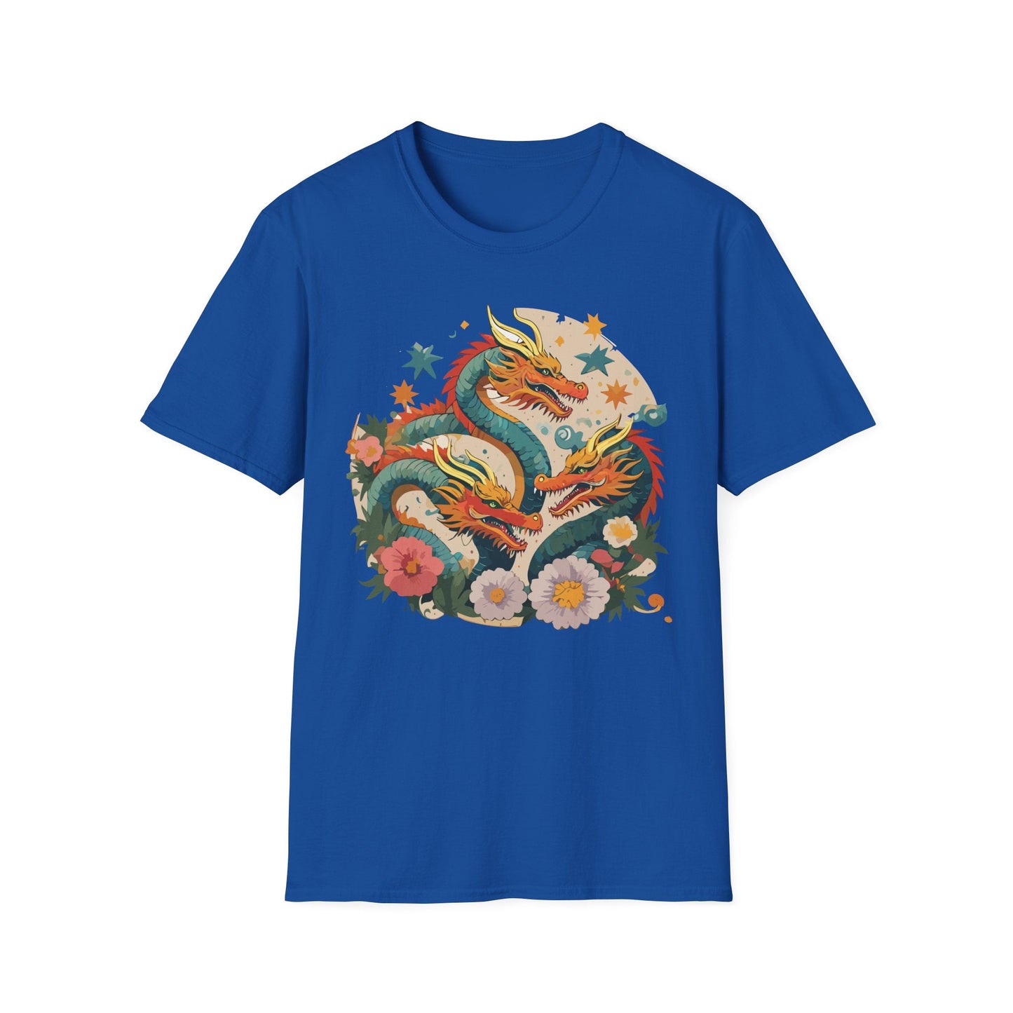 Dragon Graphic Unisex 100 Cotton Tee with Animal Artwork Design 10