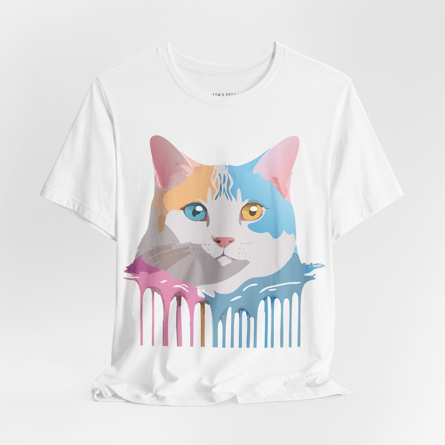 Adelpha Cat Graphic Tee Unisex Jersey Short Sleeve Vintage Inspired