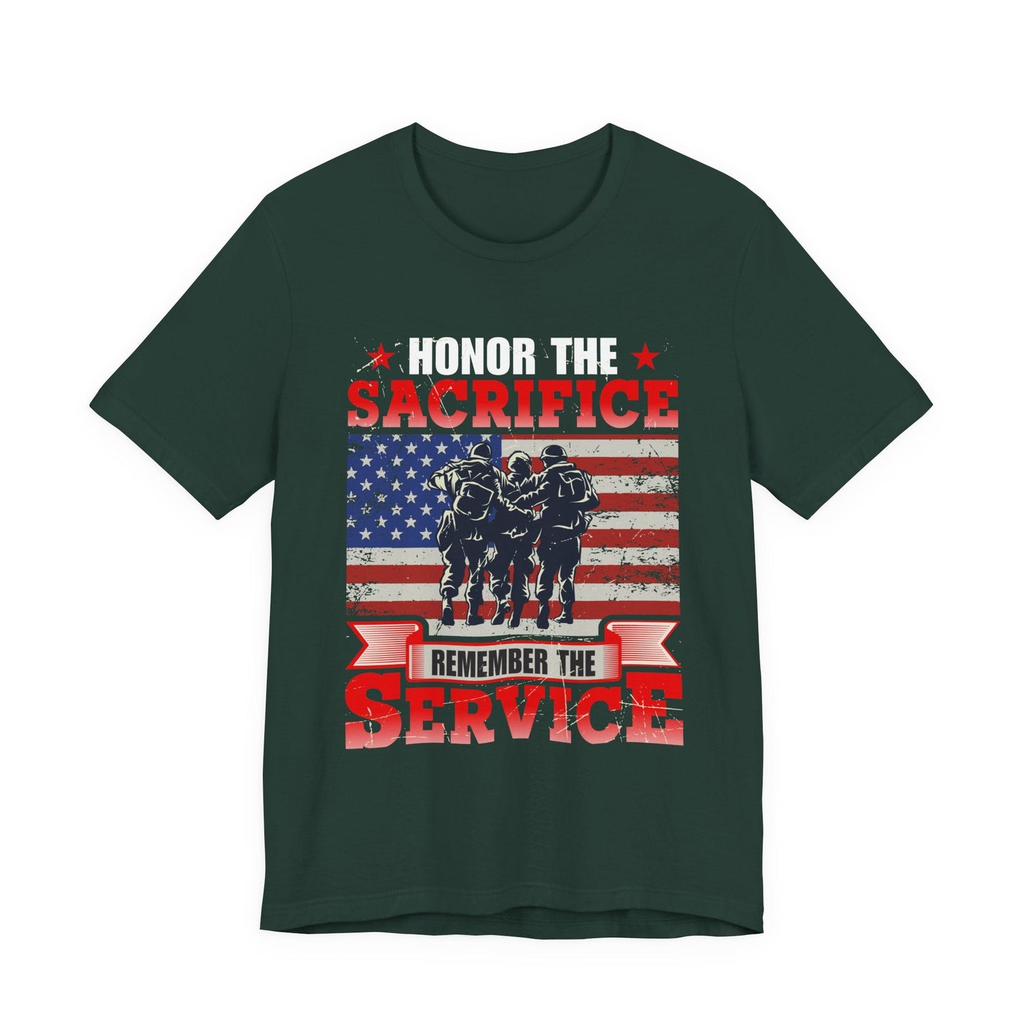 American Flag Graphic Unisex Cotton T-Shirt v24