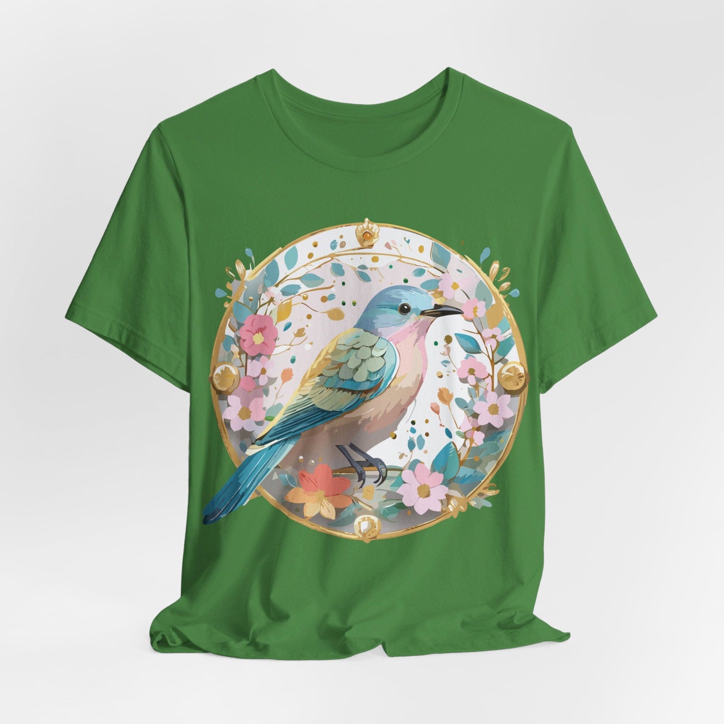 Adelpha Medallion Graphic T Shirt Unisex Short Sleeve Vintage Inspired Artwork Tee