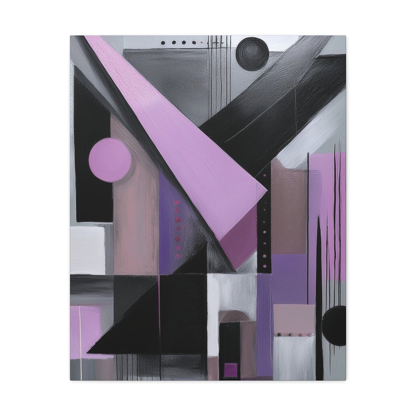 Abstract Geometric Painting Print Canvas 20x24,20x30,24x30 24x32,24x36,30x40 32x48,36x48,40x60 Pine-Wood Inner Frame ABS-43