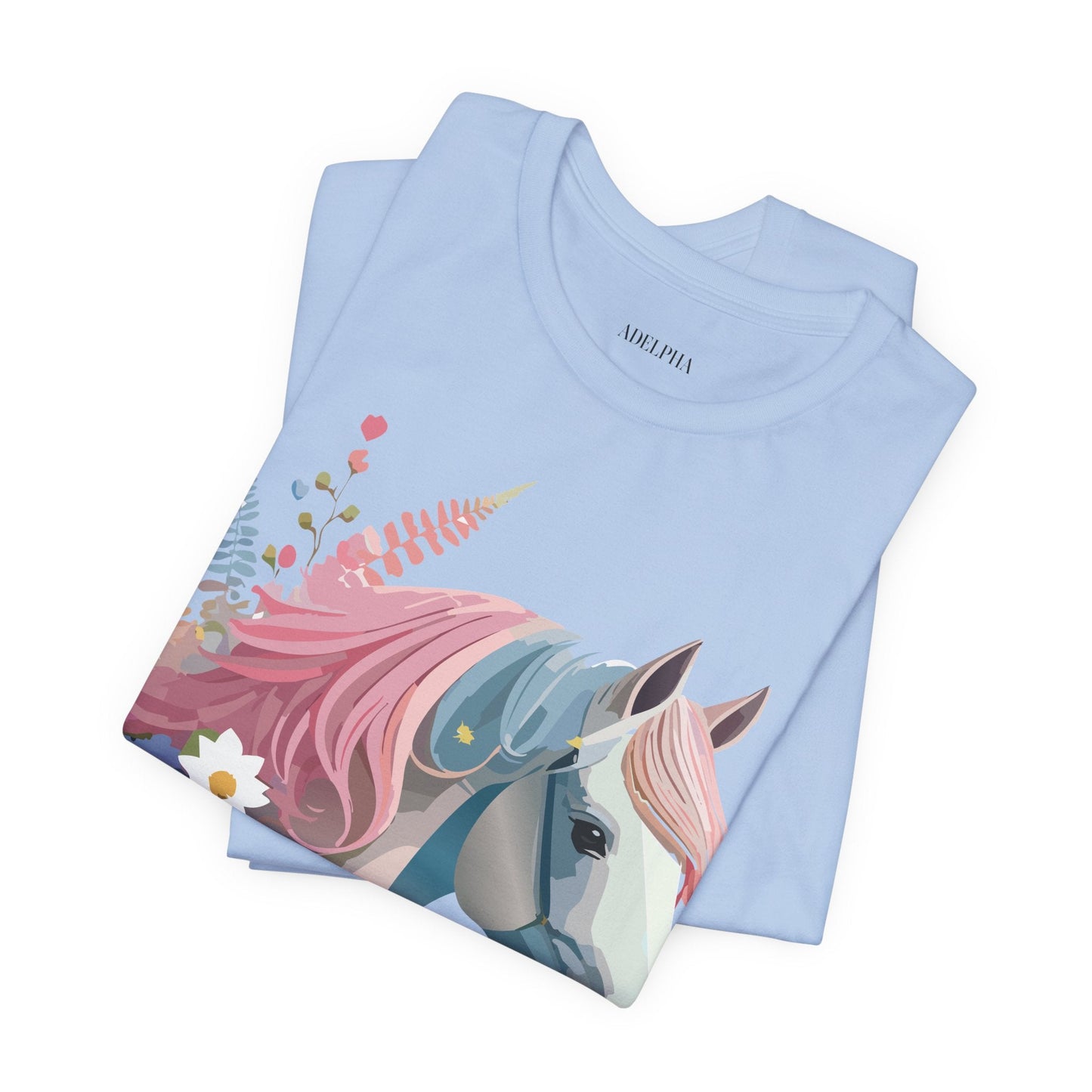 Horse Graphic Unisex 100 Cotton Vintage Animal Art T-Shirt 3