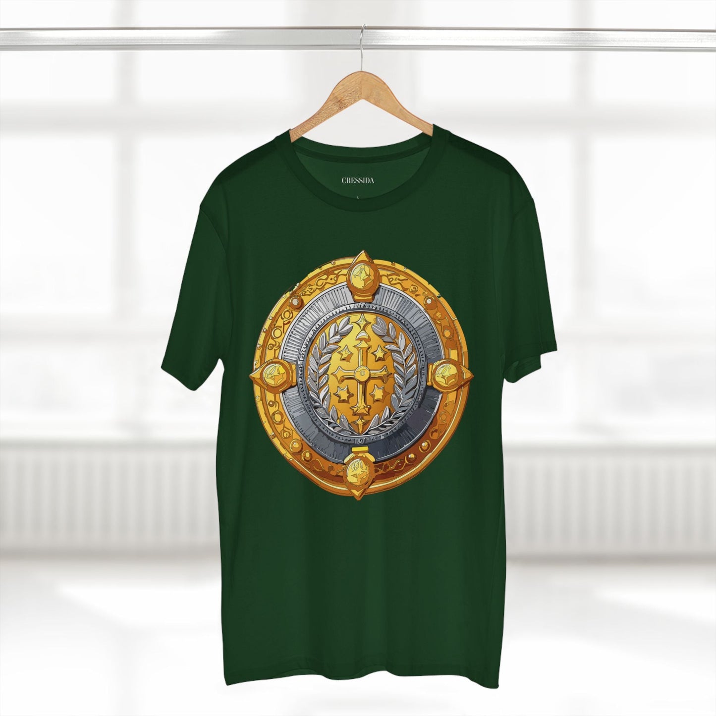 Antique Gold Coin Graphic Design T-Shirt Unisex 100 Cotton With Golden Print Artwork Tee 12