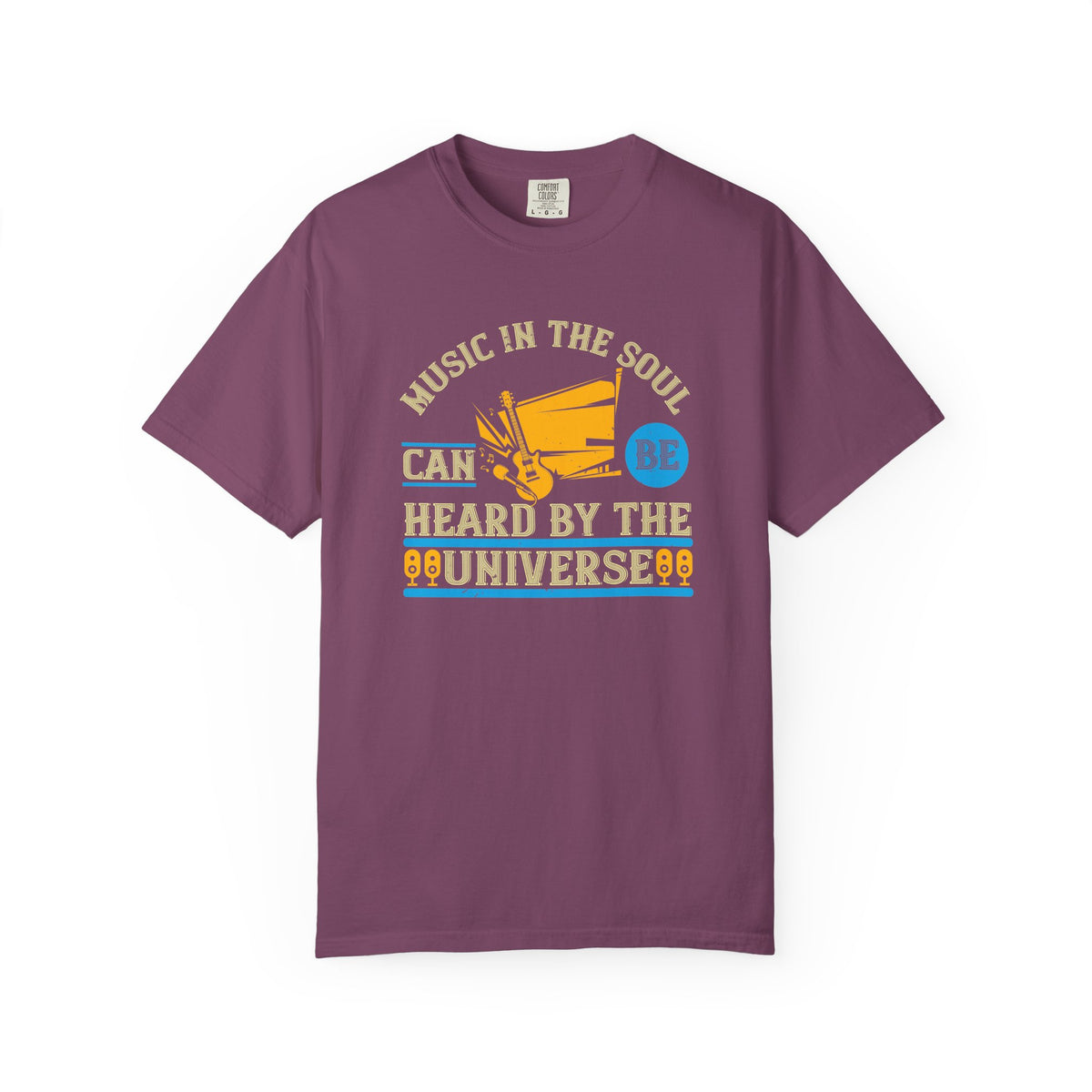 Music Graphic Unisex Heavy Cotton Art Designed T-Shirt m25