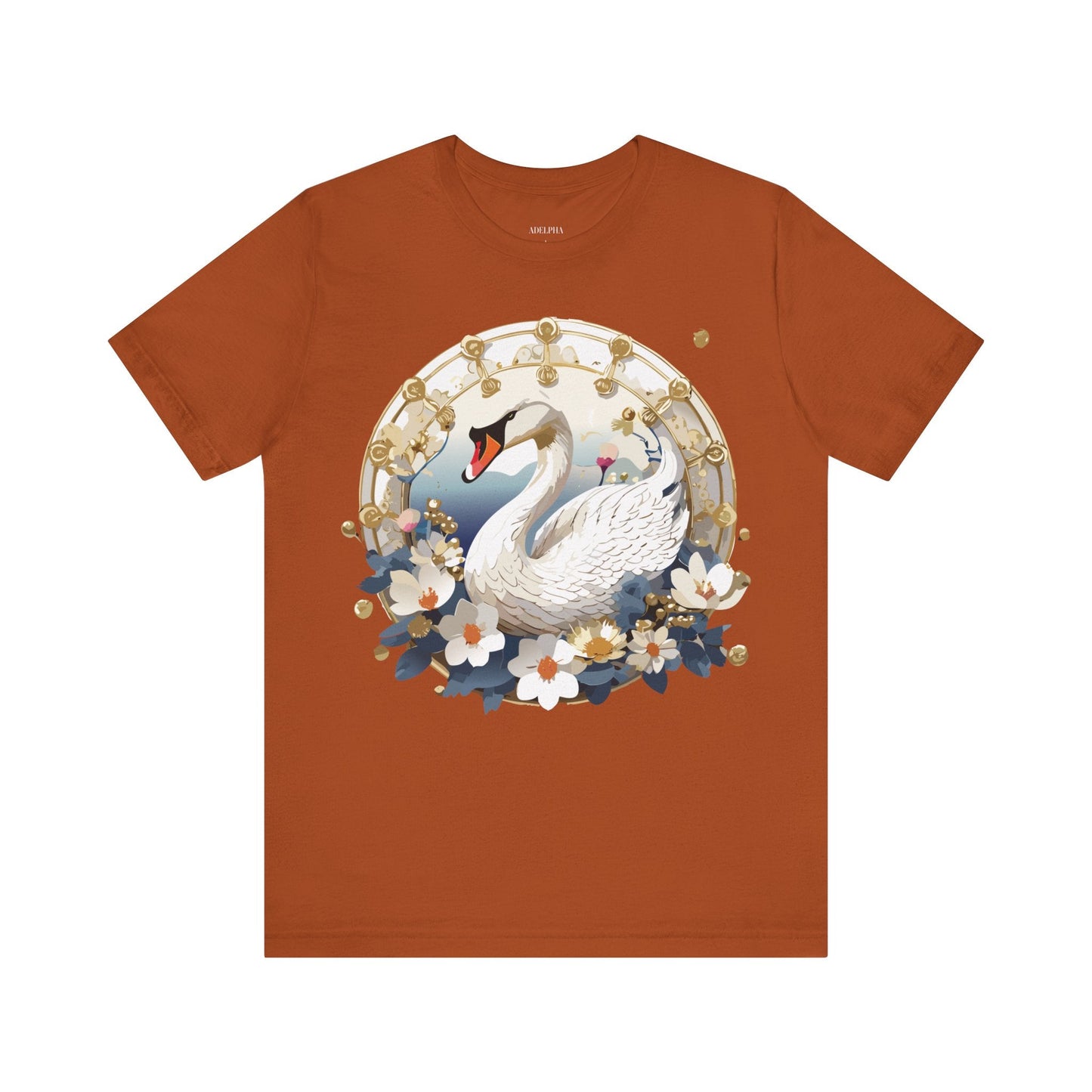Medallion Graphic Unisex 100 Cotton Vintage Animal Medal Artwork Tee 44