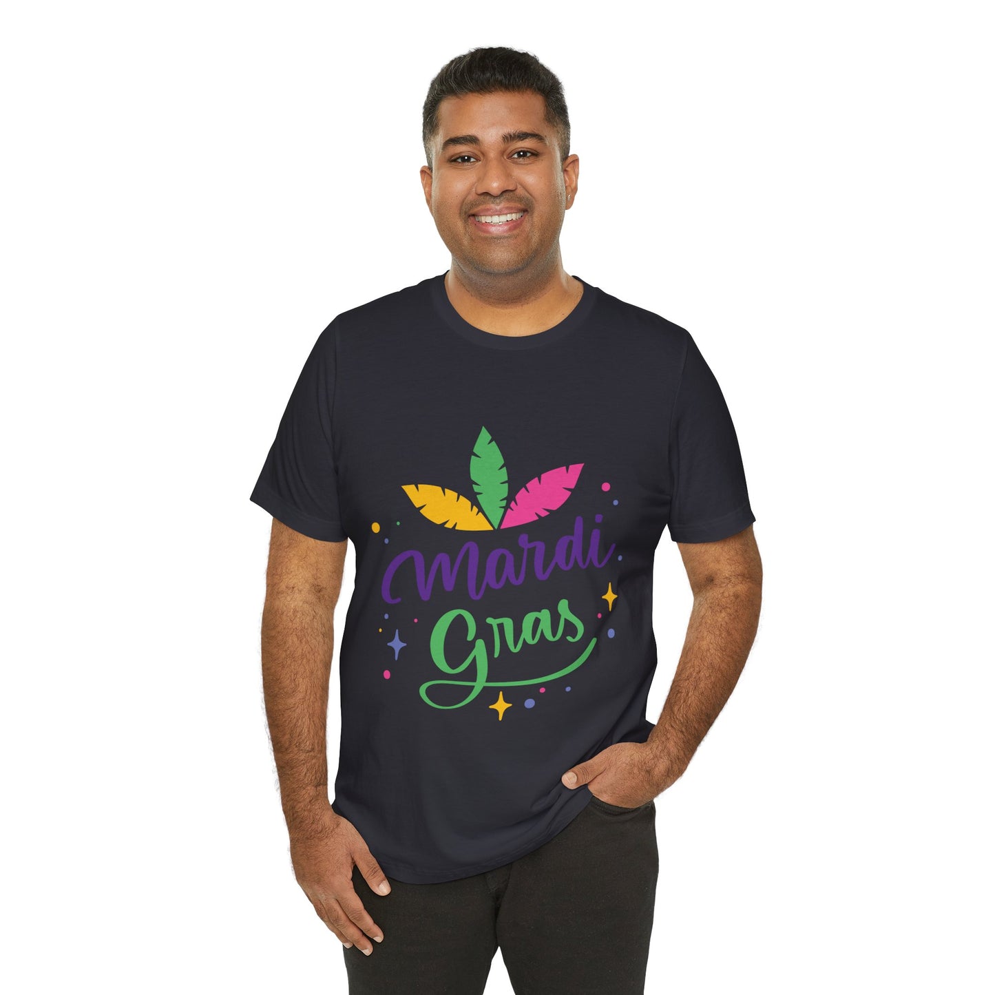 Unisex Cotton Tee Shirt for Mardi Gras