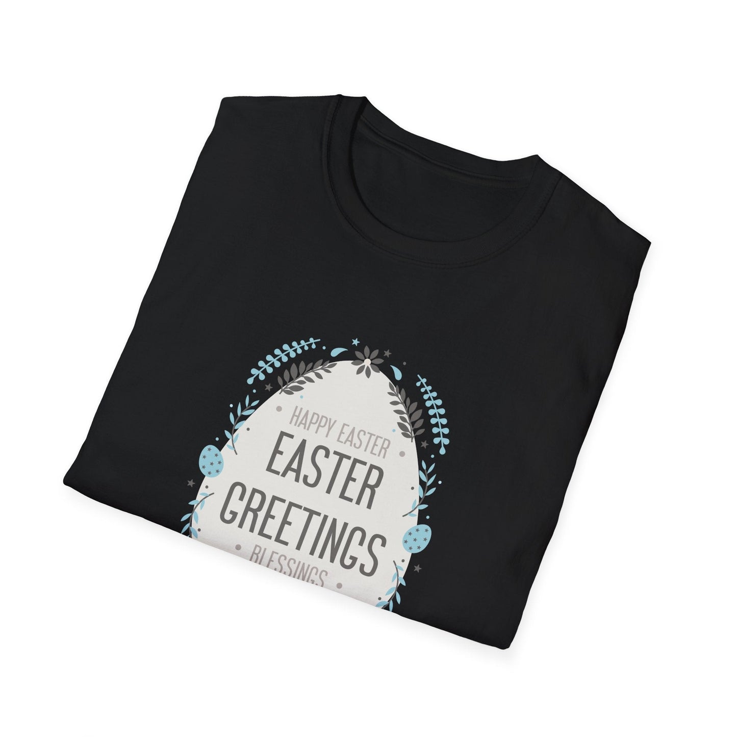 Gildan Easter Unisex Softstyle 64000 T Shirt With Easter Print Design Short Sleeve Tee Edition
