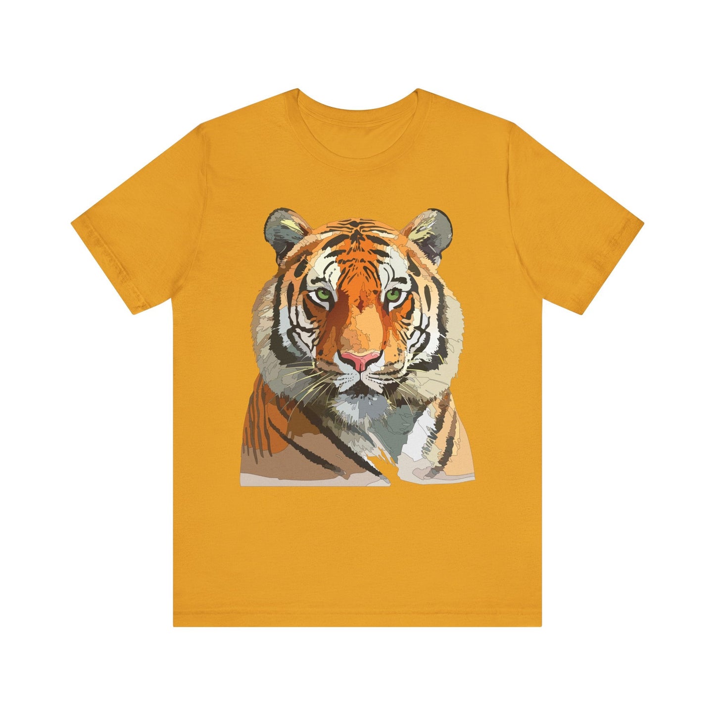 Unisex Animal Graphic Tee Shirt With Wildlife Art Design For Everyday Comfort Gildan 64000