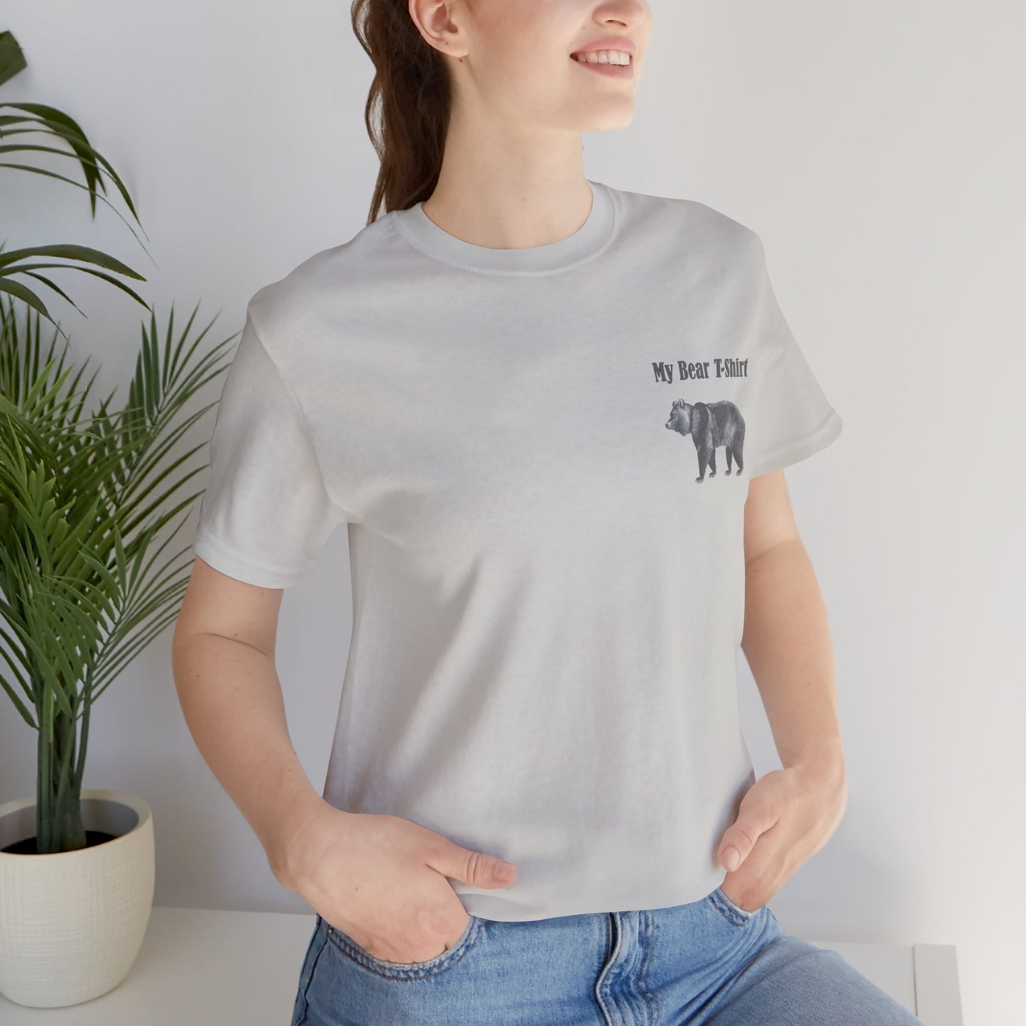 Camiseta unisex de algodón con estampado de animales