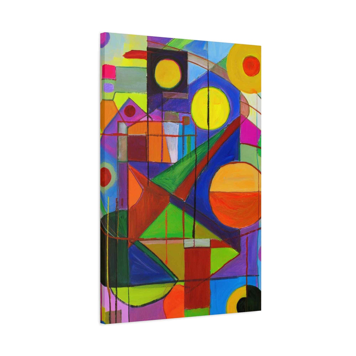 Abstract Painting Print Canvas 20x24,20x30,24x30, 24x32,24x36,30x40, 32x48,36x48,40x60 Pine-Wood Inner Frame ABS-5