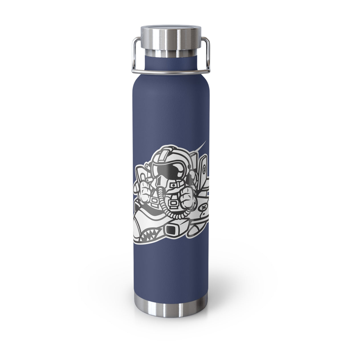 22oz Copper Insulated Water Bottle with Cartoon Design - CV103