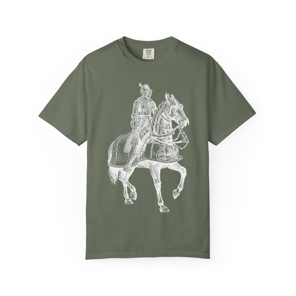 Knight Graphic Tee Unisex 100 Cotton Comfort Colors T-Shirt