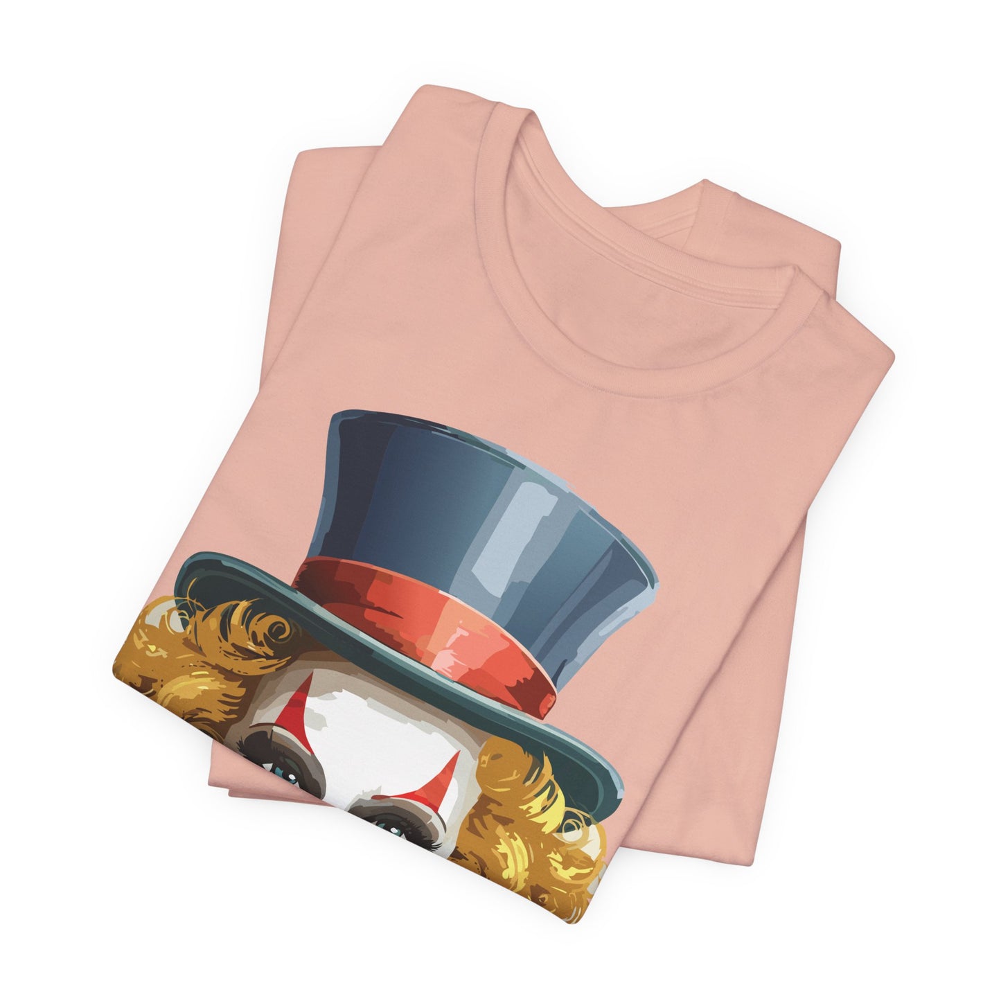 Clown Shirt, Funny Shirt, T-Shirt with Clown, Funny Art Design Tee, Circus Tees, Circus T-Shirt, Unisex Humor Wear 11