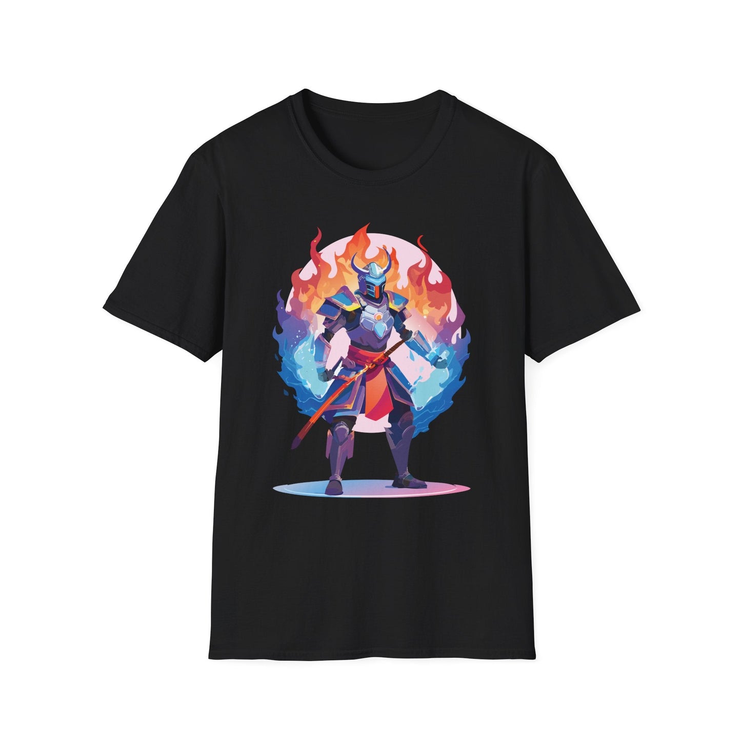 Samurai Shirt Unisex Gildan Softstyle 64000 Tee 100 Percent Cotton Comfortable Tee