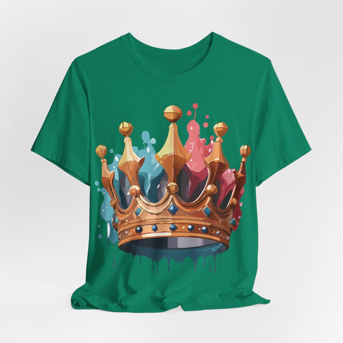 Adelpha Graphic Tee Crown Shirt Unisex Vintage Artwork Premium Casual Everyday Wear T Shirt