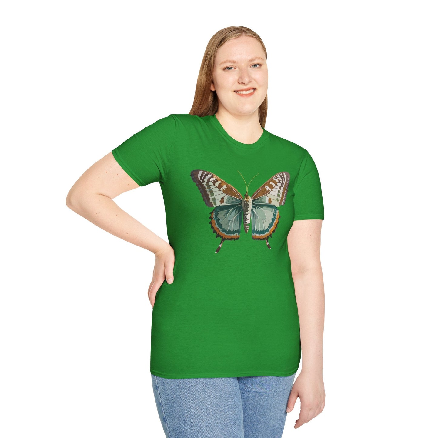 Butterfly Monarch Shirt Unisex Gildan Softstyle 64000 T Shirt 100 Percent Cotton