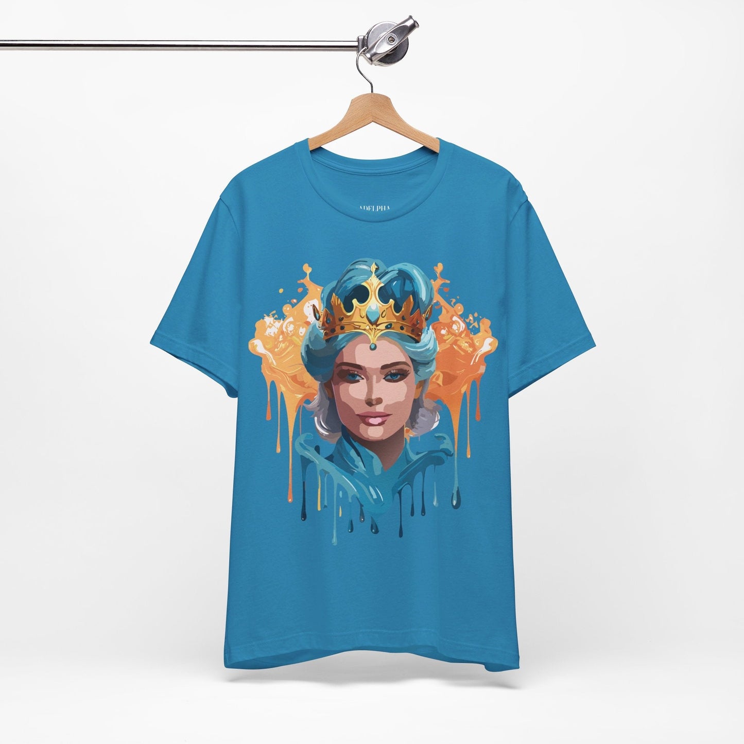 Queen Graphic Tee Unisex Jersey Short Sleeve Premium Quality Adelpha Vintage Inspired Artwork