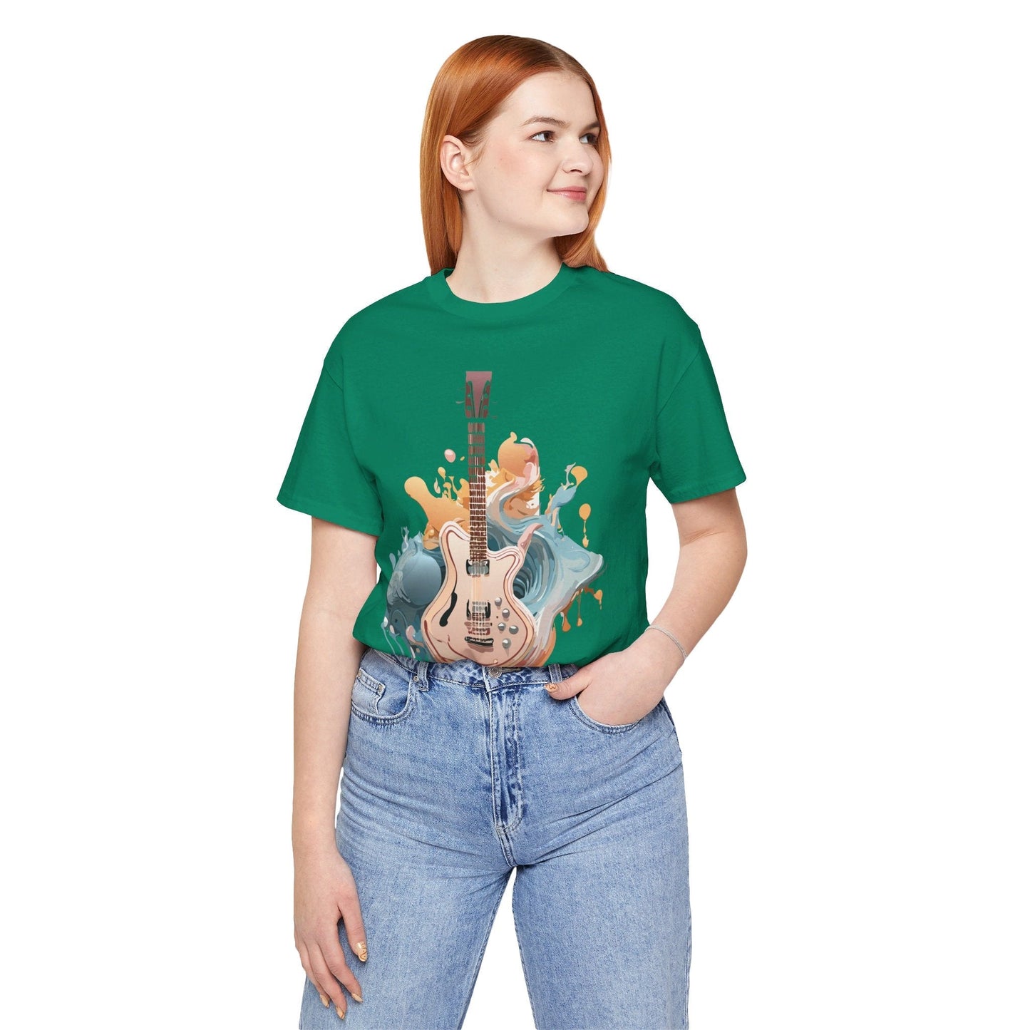 Adelpha Vintage Inspired Graphic Tee Unisex Jersey Short Sleeve Music Design Collectible