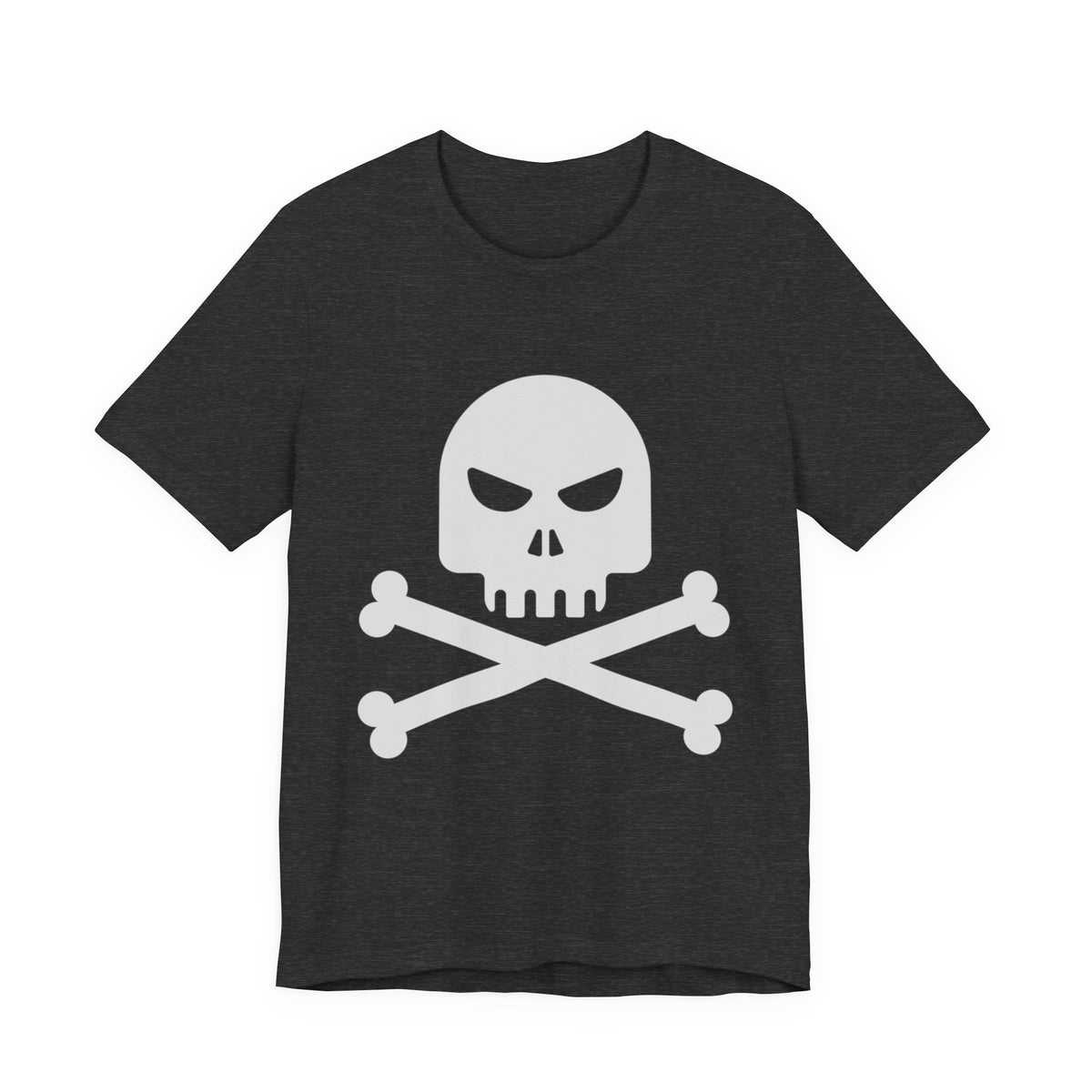 Camiseta unisex de algodón con calavera