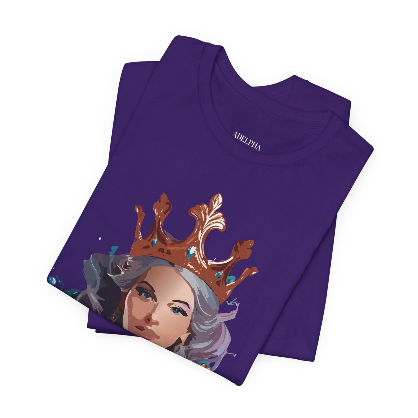 Queen Graphic Tee By Adelpha Art Design Unisex Short Sleeve Vintage Inspired Shirt