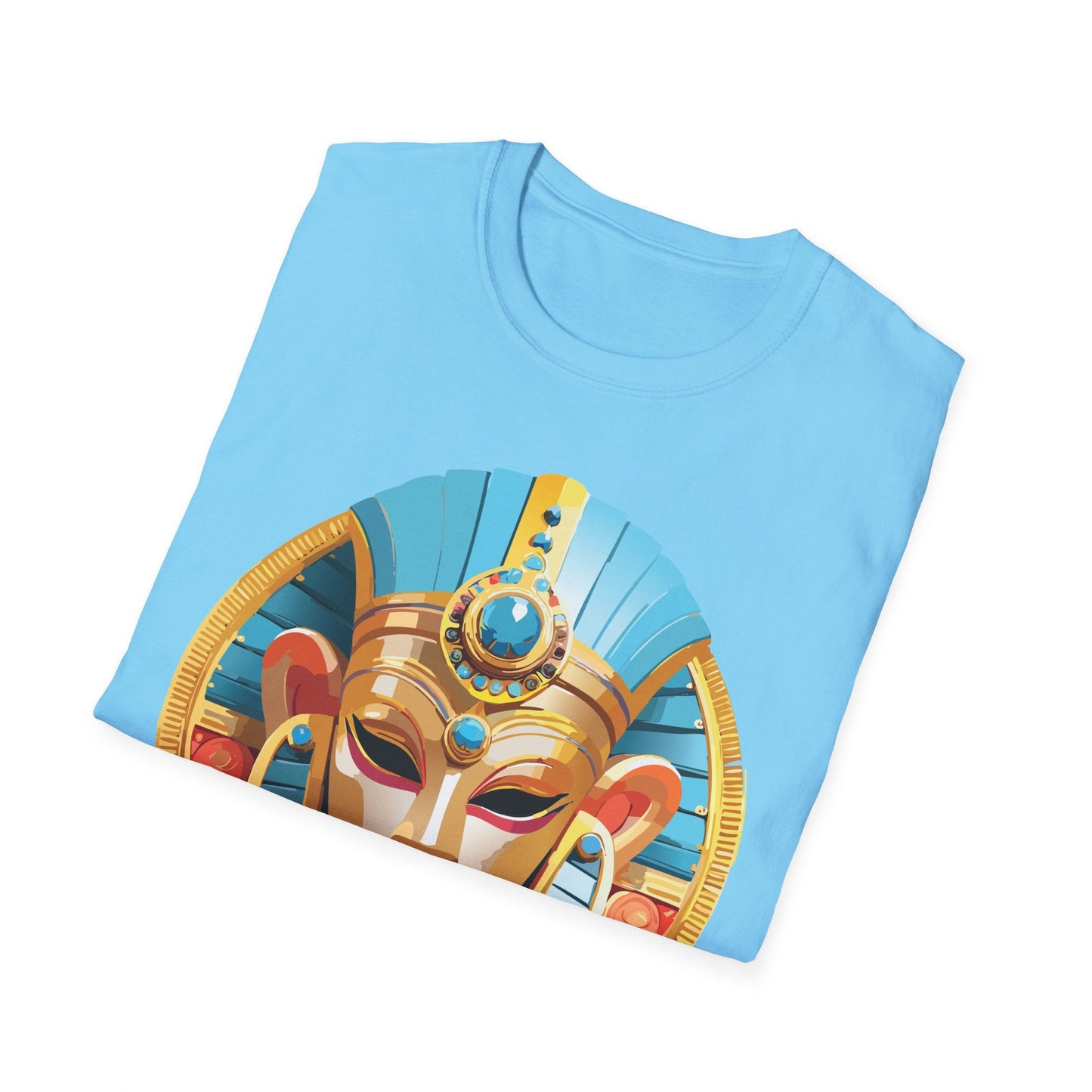 Mask Tee Shirt Unisex Softstyle Short Sleeve Art Design T Shirt 100 Percent Ring Spun Cotton