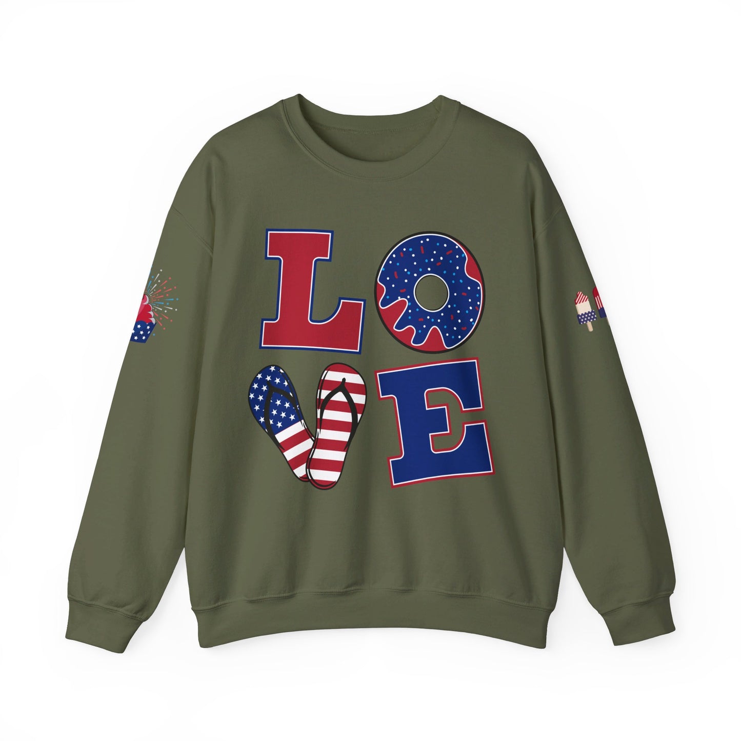 Unisex Heavy Blend Sweatshirt - LOVE