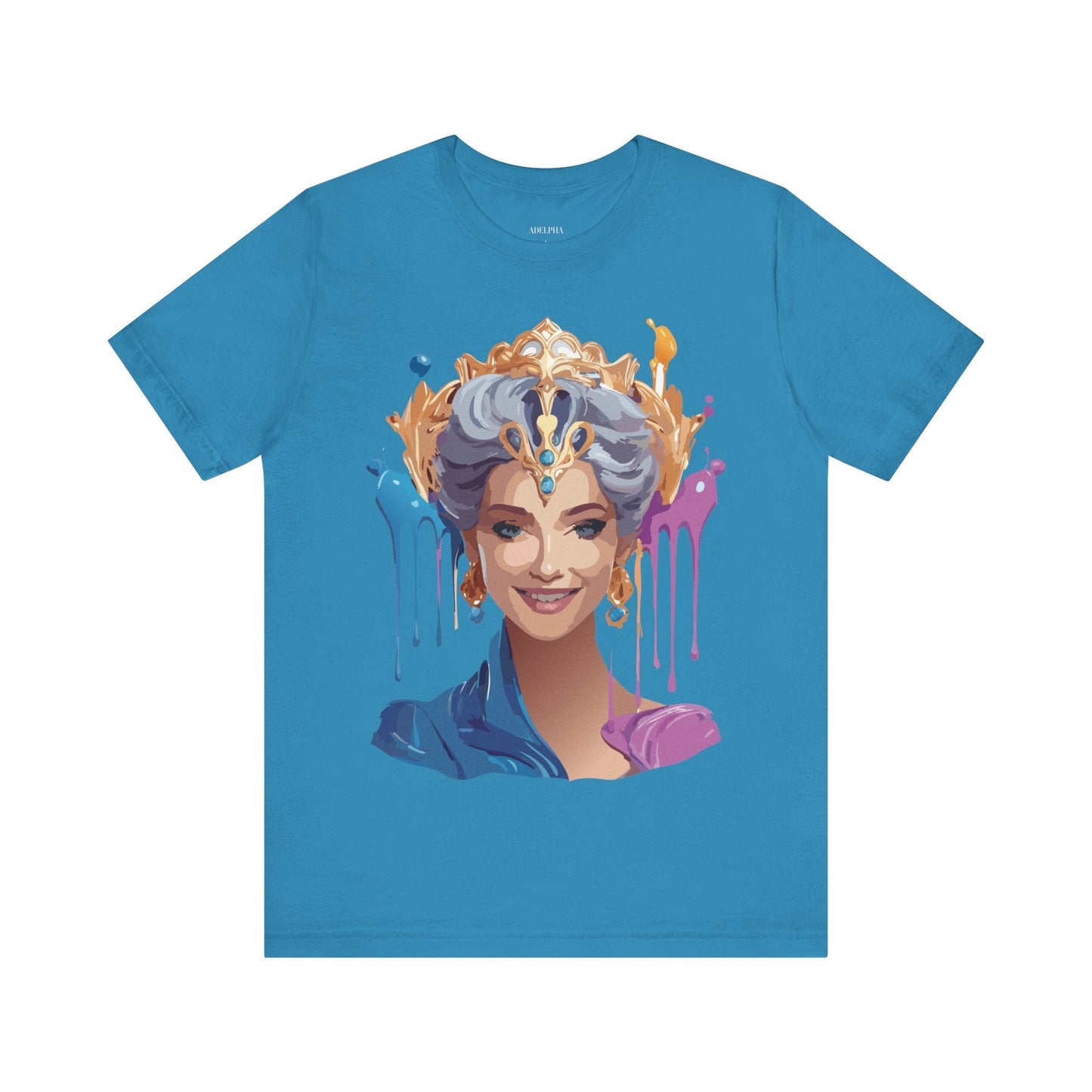 Queen Woman Portrait Graphic Unisex 100 Cotton Vintage Artwork Tee 18