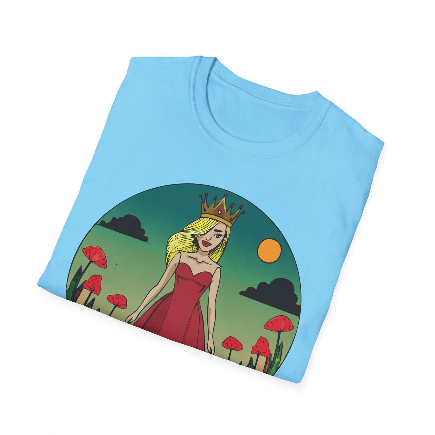 Womens Graphic T Shirt Art Design Tee Unisex Softstyle 64000 Ring Spun Cotton Daily Wear