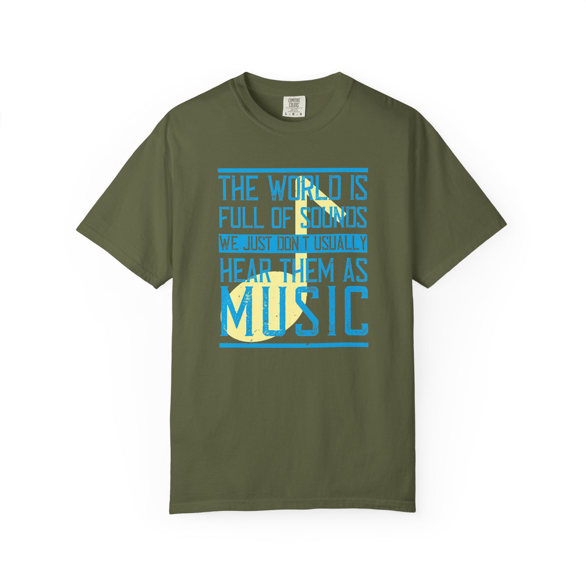 Music Graphic Unisex Heavy Cotton Art Designed T-Shirt m45