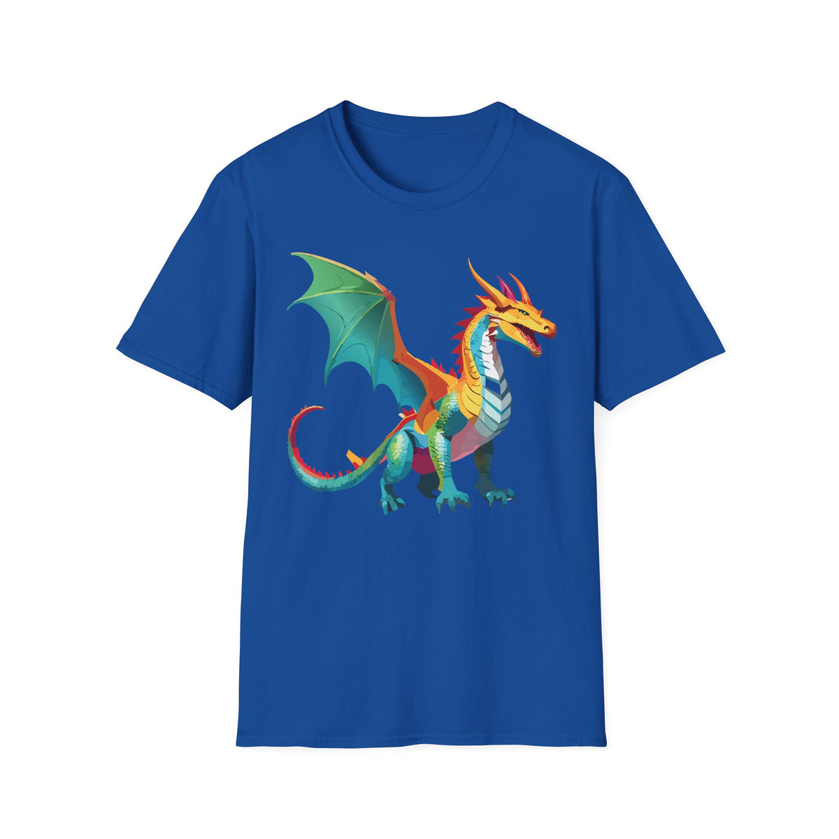Dragon Graphic Tee Gildan Unisex 100 Cotton Tee Shirt with Animals m17