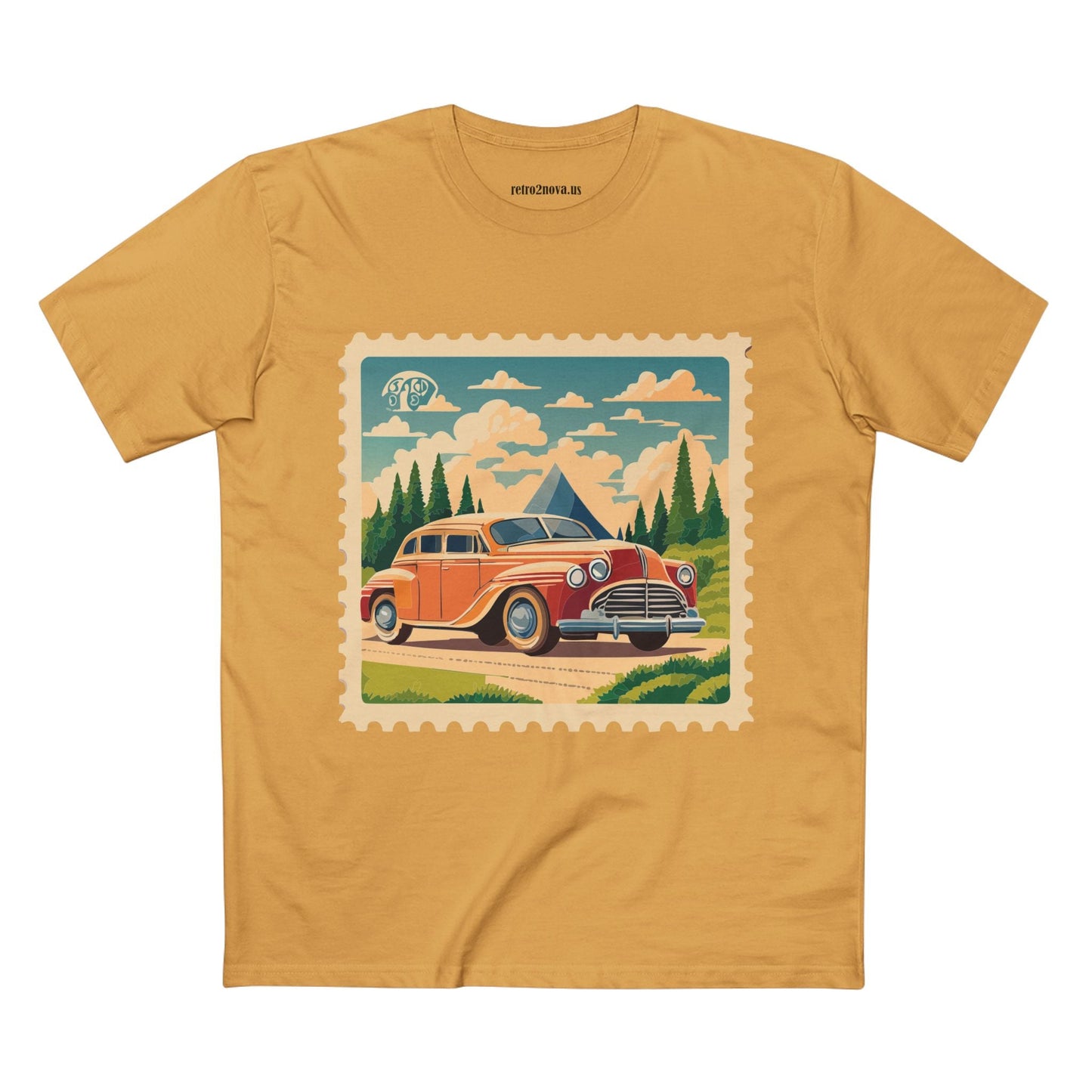 Stamp Shirt Postage Stamp Tee PS-30 Unisex Premium Cotton Original Art Design By Retro2Nova