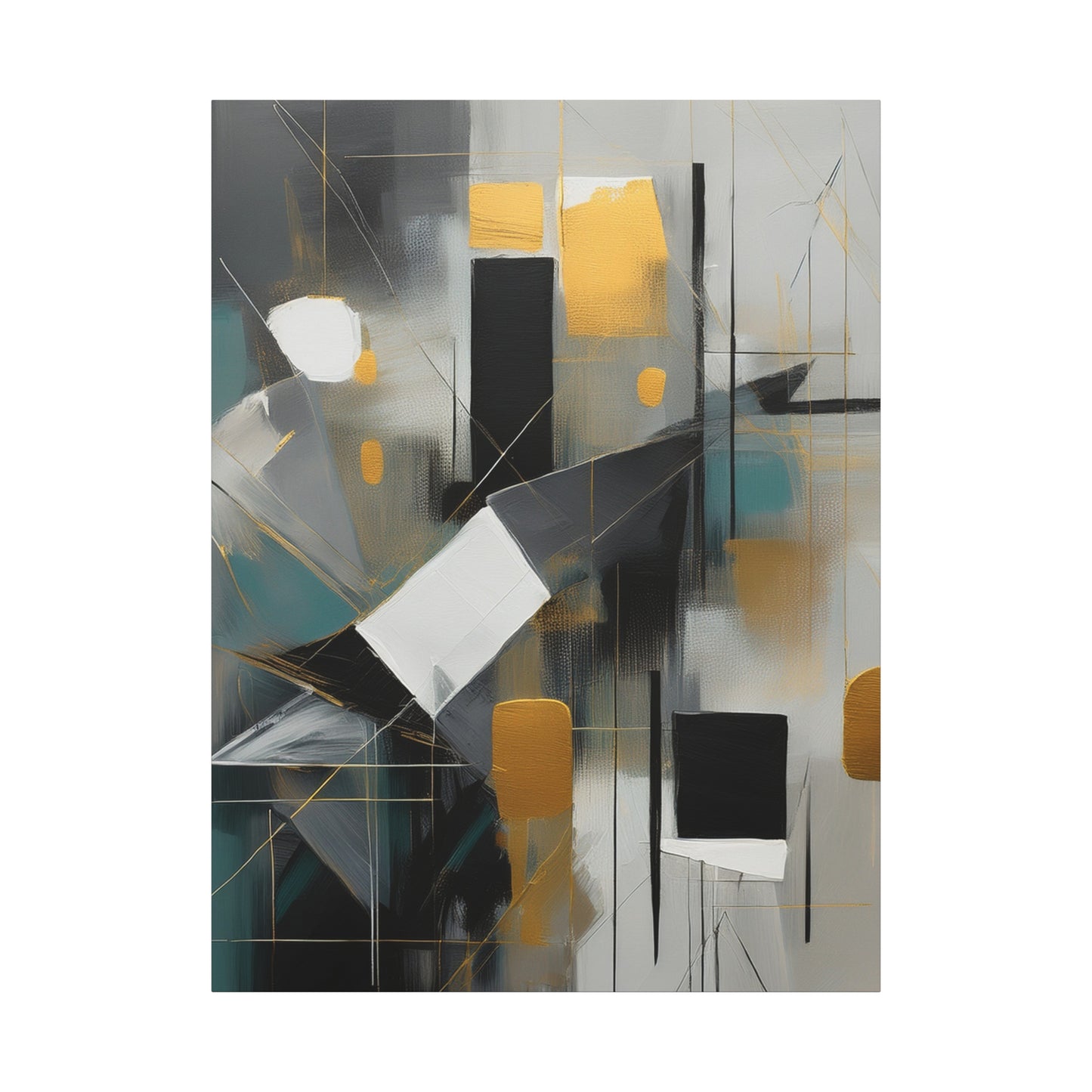 Abstract Oil Painting Print Canvas 20x24,20x30,24x30 24x32,24x36,30x40 32x48,36x48,40x60 Pine-Wood Inner Frame ABS-205