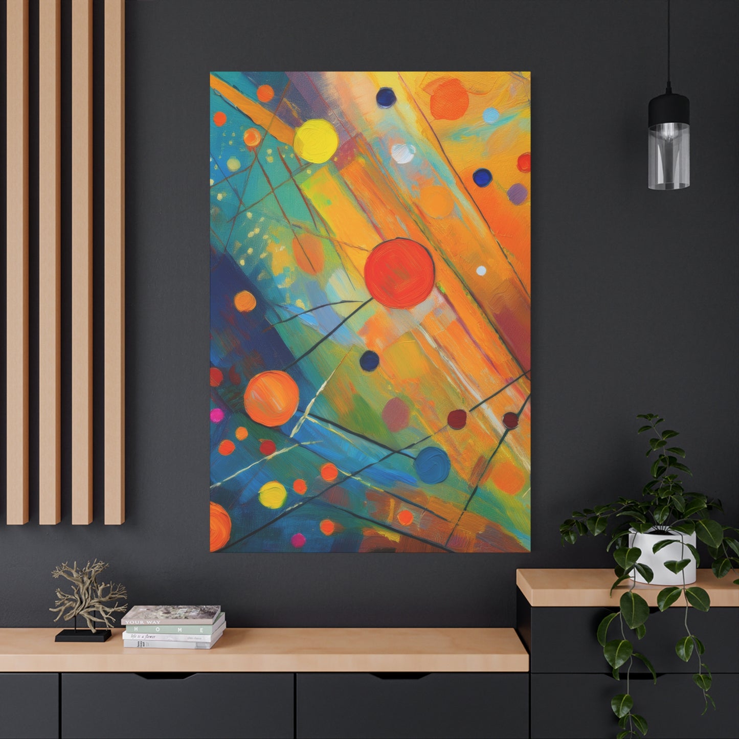 Abstract Oil Painting Print Canvas 20x24,20x30,24x30 24x32,24x36,30x40 32x48,36x48,40x60 Pine-Wood Inner Frame ABS-141