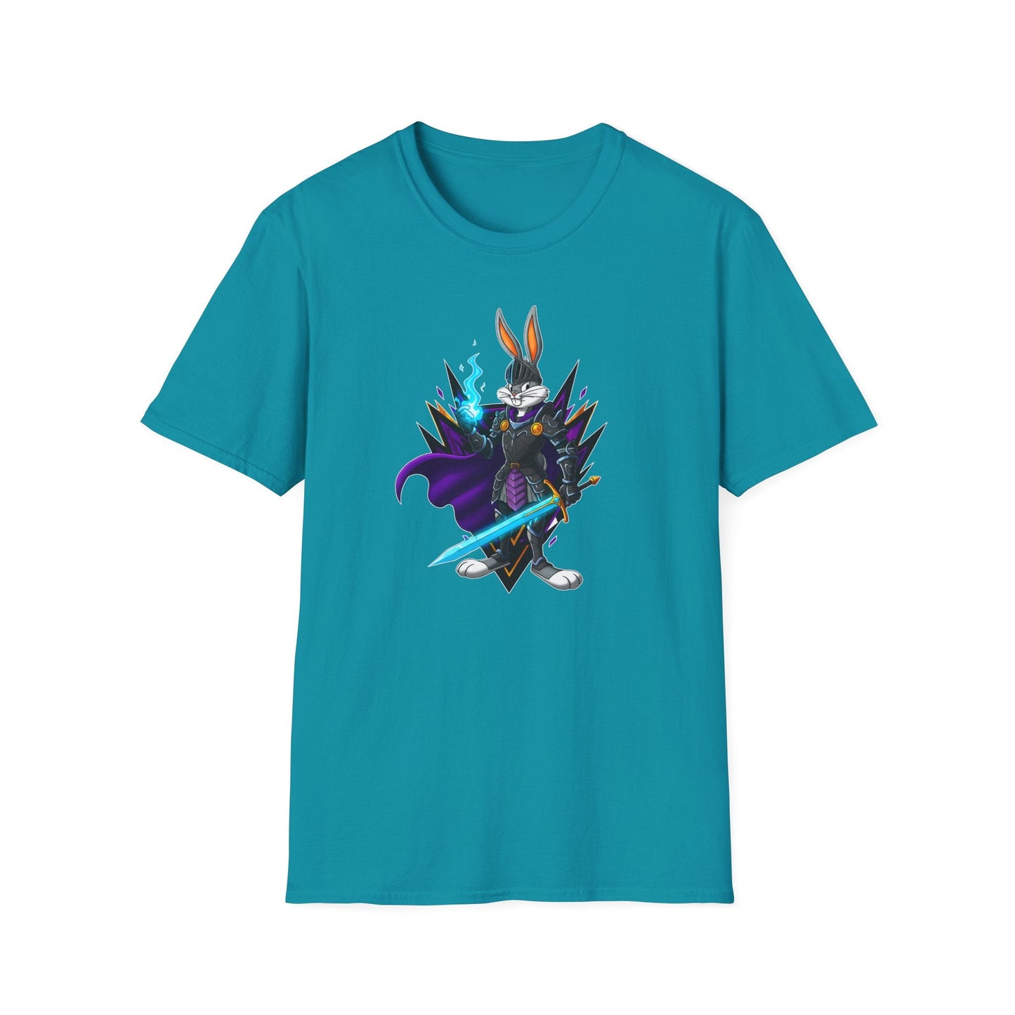 Bugs Bunny Shirt Unisex Gildan Softstyle Tee 100 Percent Cotton Cartoon Graphic Design