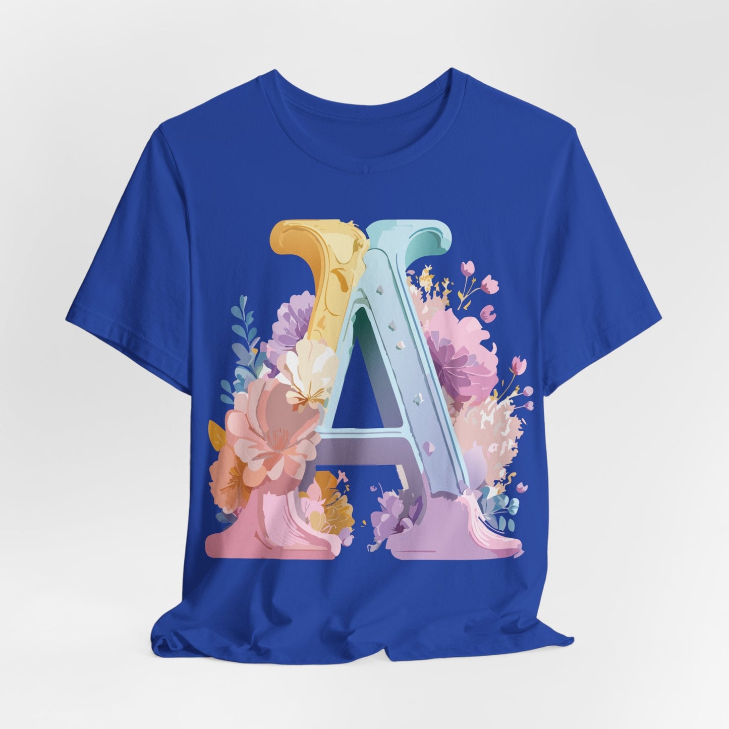 Letter A Shirt Unisex Graphic Tee With Vintage Inspired Adelpha Artwork For Everyday Wear