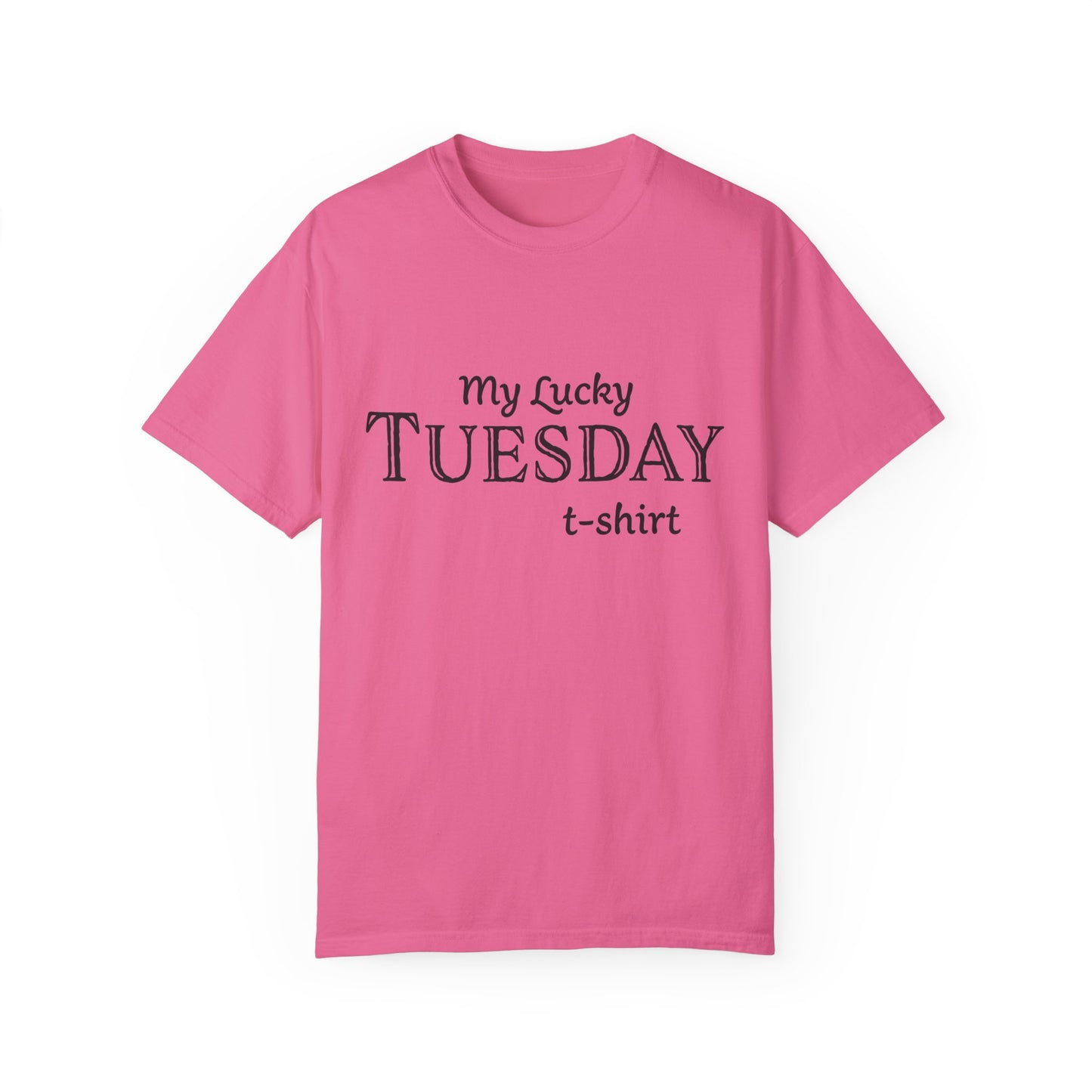 Unisex T-shirt with weekdays design