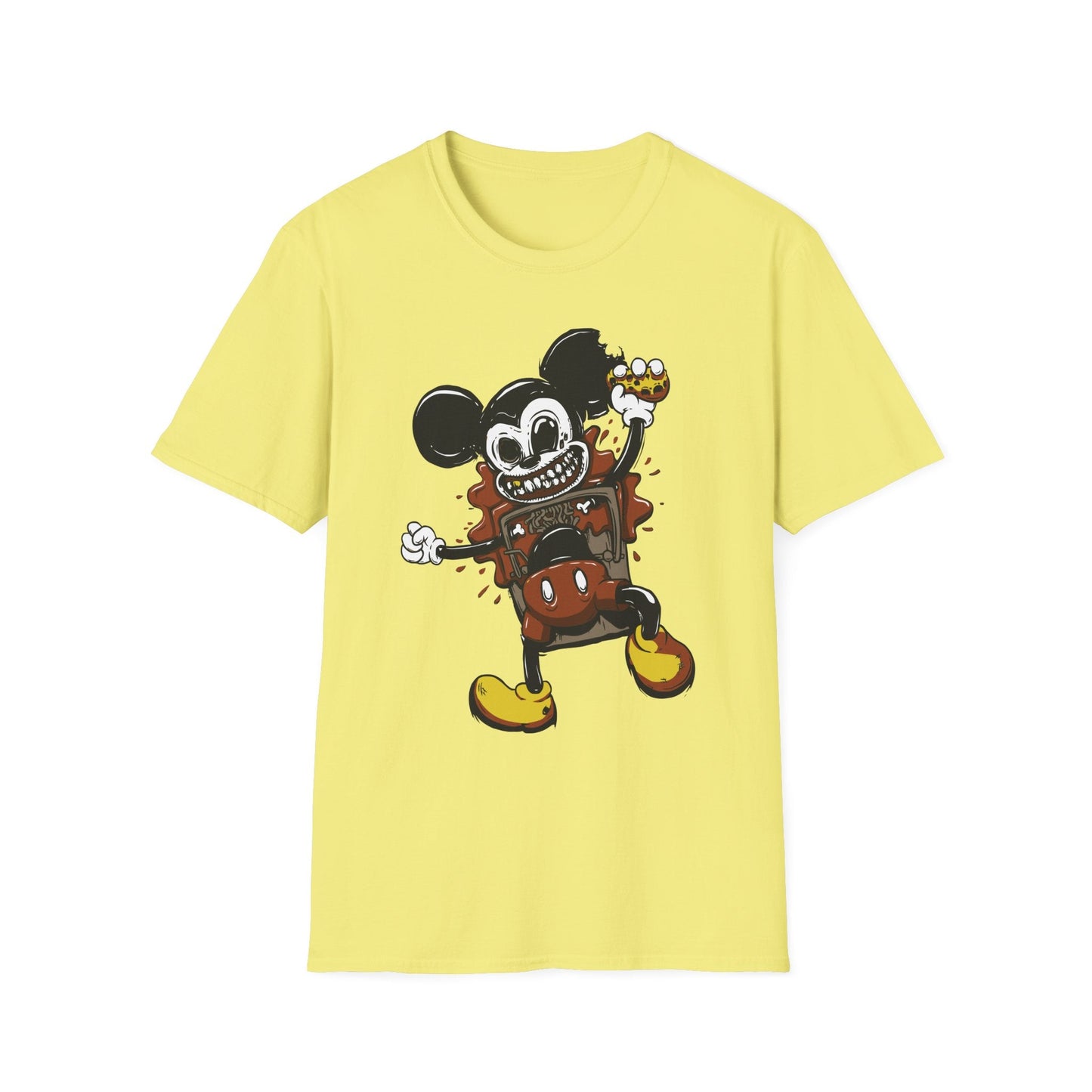 Cartoon T Shirt Animation Tee Unisex Gildan Softstyle 64000 100 Percent Cotton Comfort