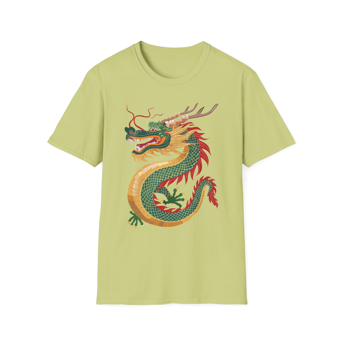 Dragon Graphic Tee Gildan Unisex 100 Cotton Tee Shirt with Animals m16